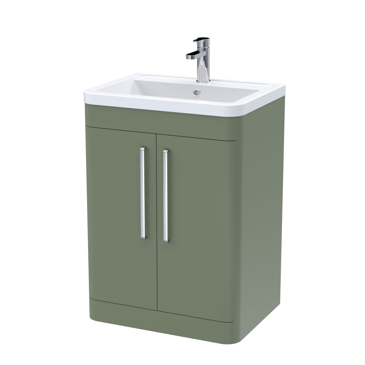 Nuie Parade Floor Standing 2 Door Unit 600mm. Various Colors