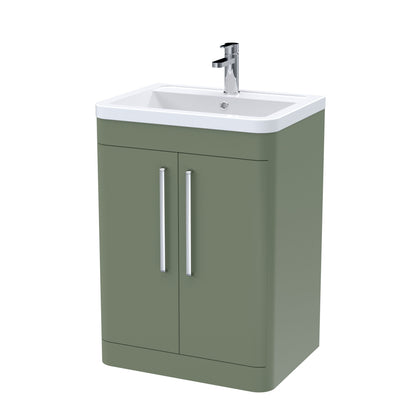 Nuie Parade Floor Standing 2 Door Unit 600mm. Various Colors