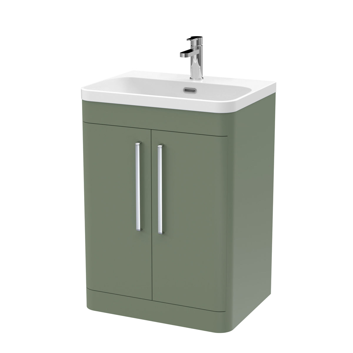 Nuie Parade Floor Standing 2 Door Unit 600mm. Various Colors