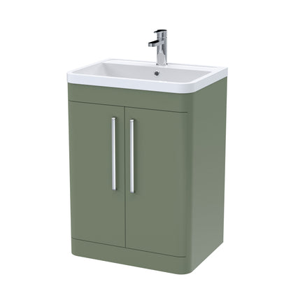 Nuie Parade Floor Standing 2 Door Unit 600mm. Various Colors