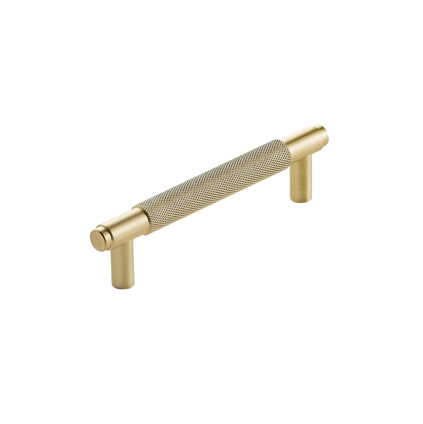 Scudo Knurled Handles Brushed Brass