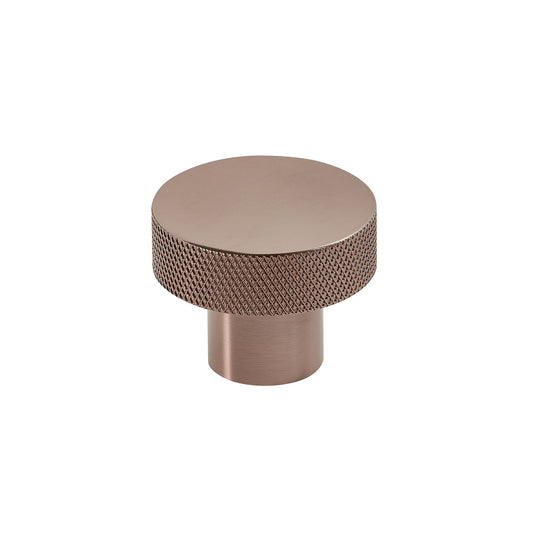 Scudo Knurled Handles Brushed Bronze