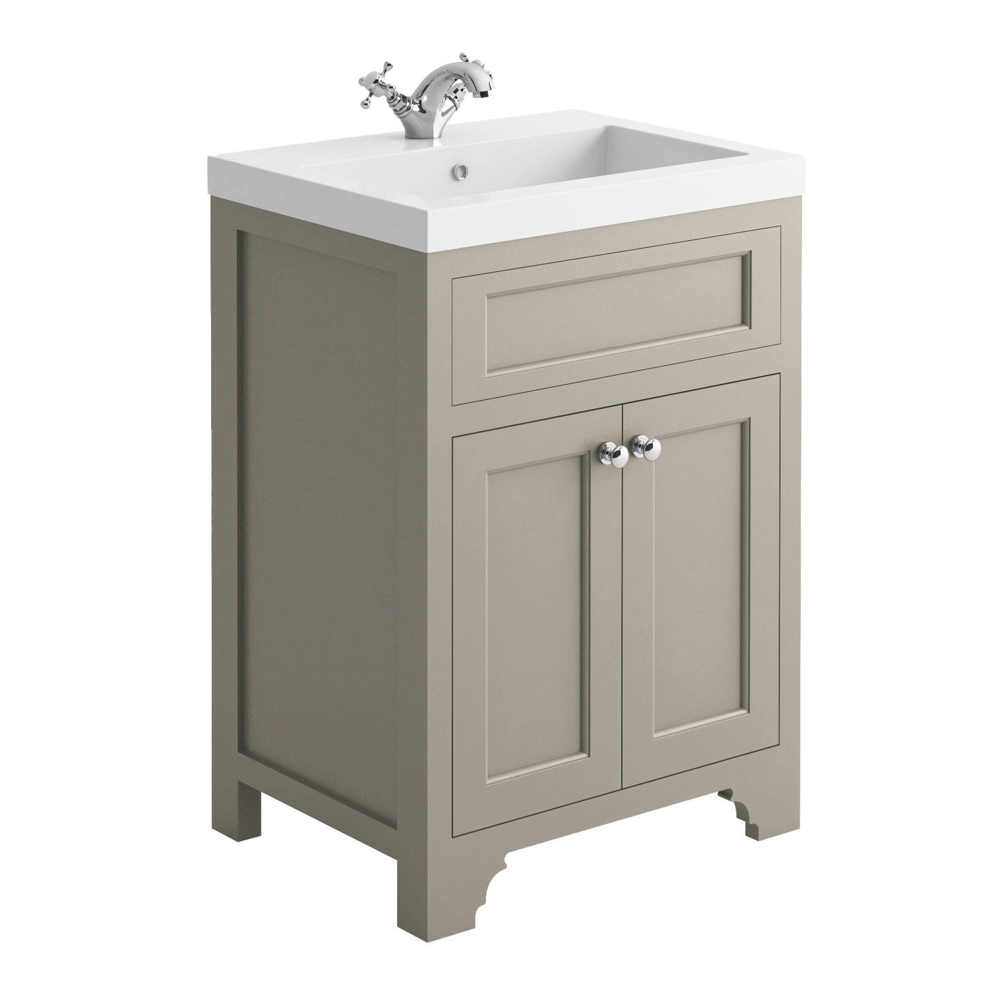 Scudo Harrogate Ripley 600 Floor Cabinet & Basin