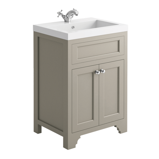 Scudo Harrogate Ripley 600 Floor Cabinet & Basin