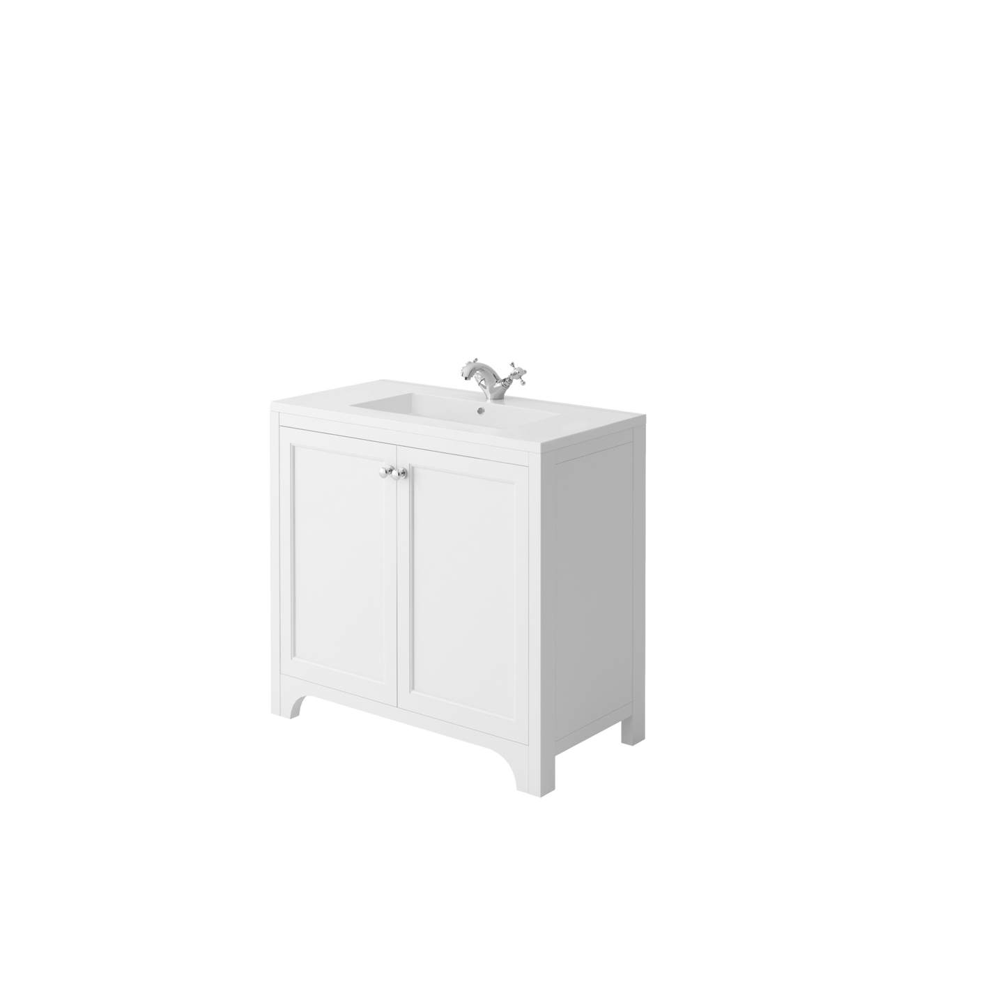 Scudo Harrogate Brunswick 600/900 Floor Cabinet & Basin