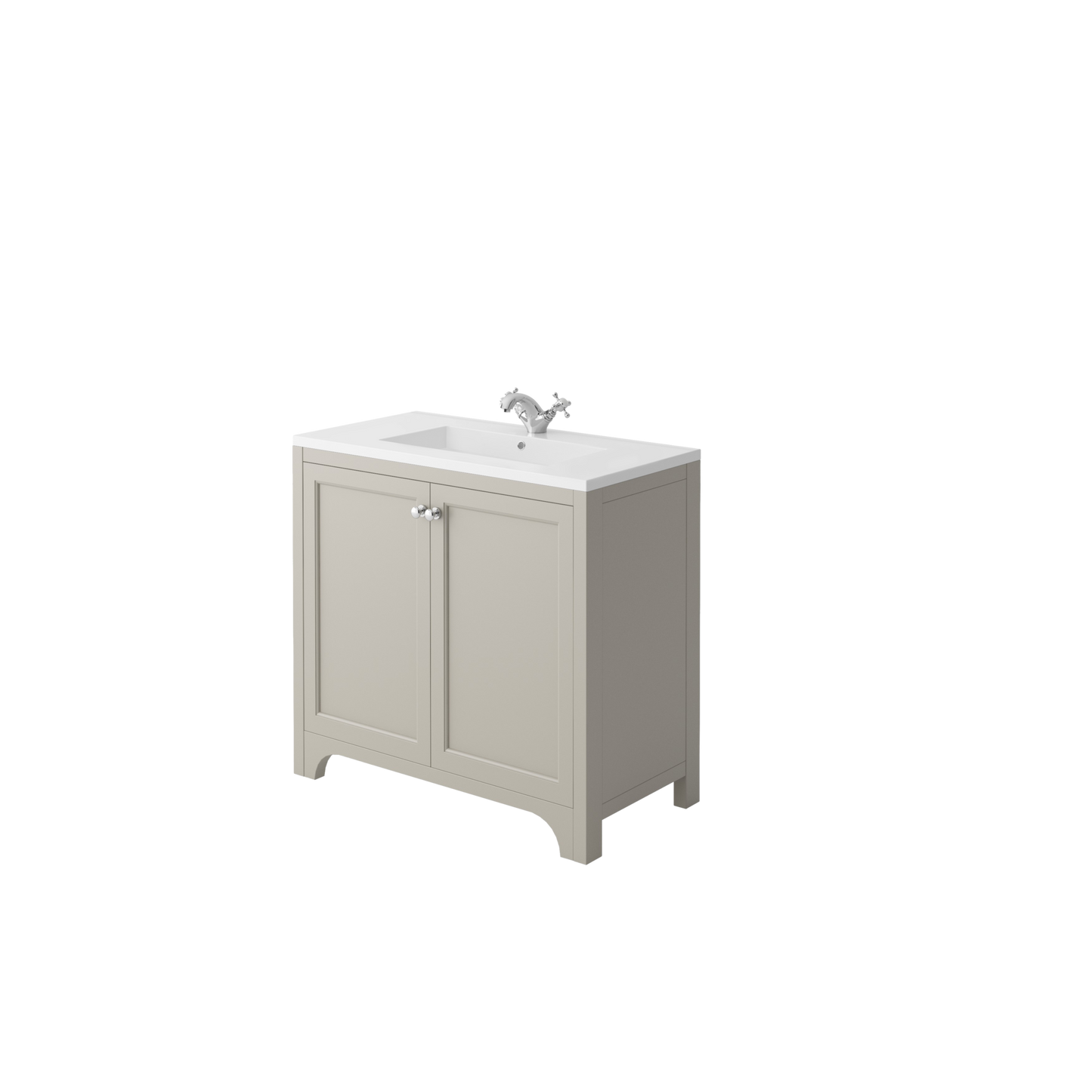 Scudo Harrogate Brunswick 600/900 Floor Cabinet & Basin