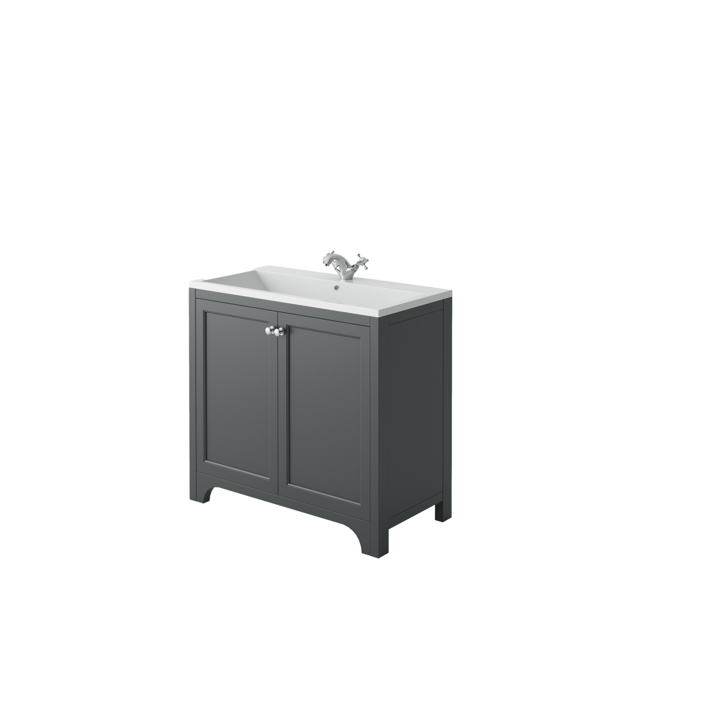 Scudo Harrogate Brunswick 600/900 Floor Cabinet & Basin