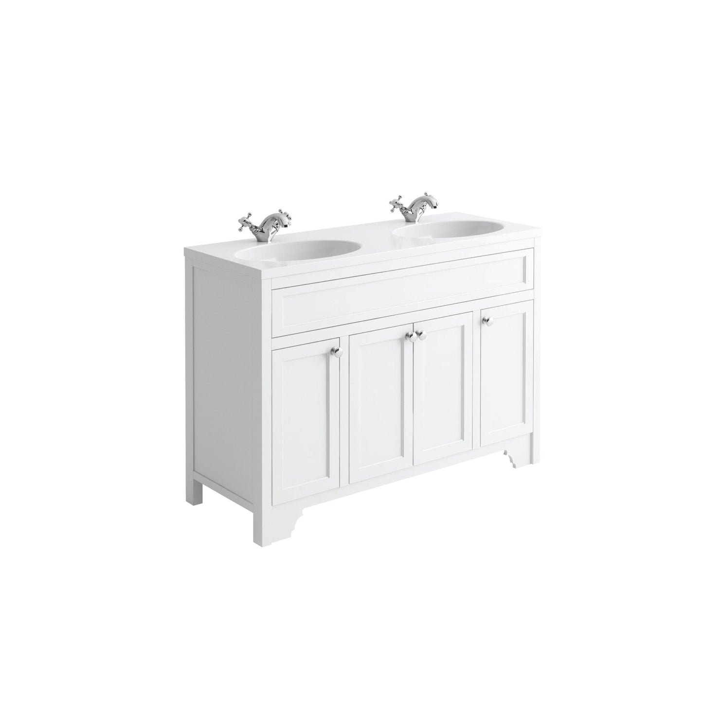 Scudo Harrogate Dutchy 1200 Floor Cabinet & Single/Double Basin