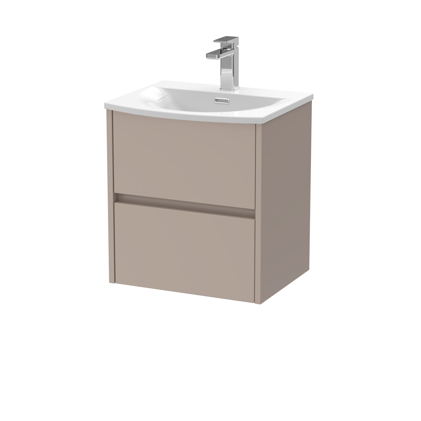 Nuie Havana 500/600/800mm 2 Drawer Wall Hung Basin Cabinet