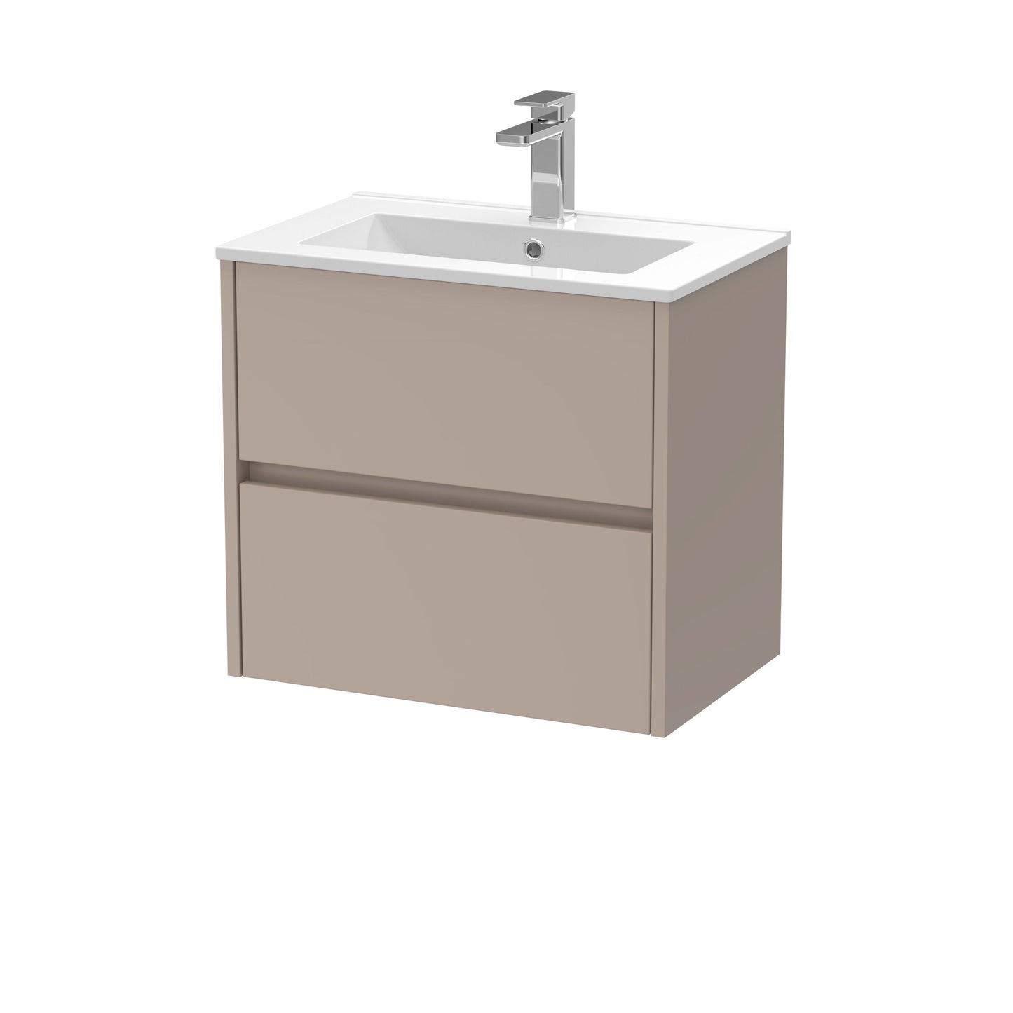 Nuie Havana 500/600/800mm 2 Drawer Wall Hung Basin Cabinet