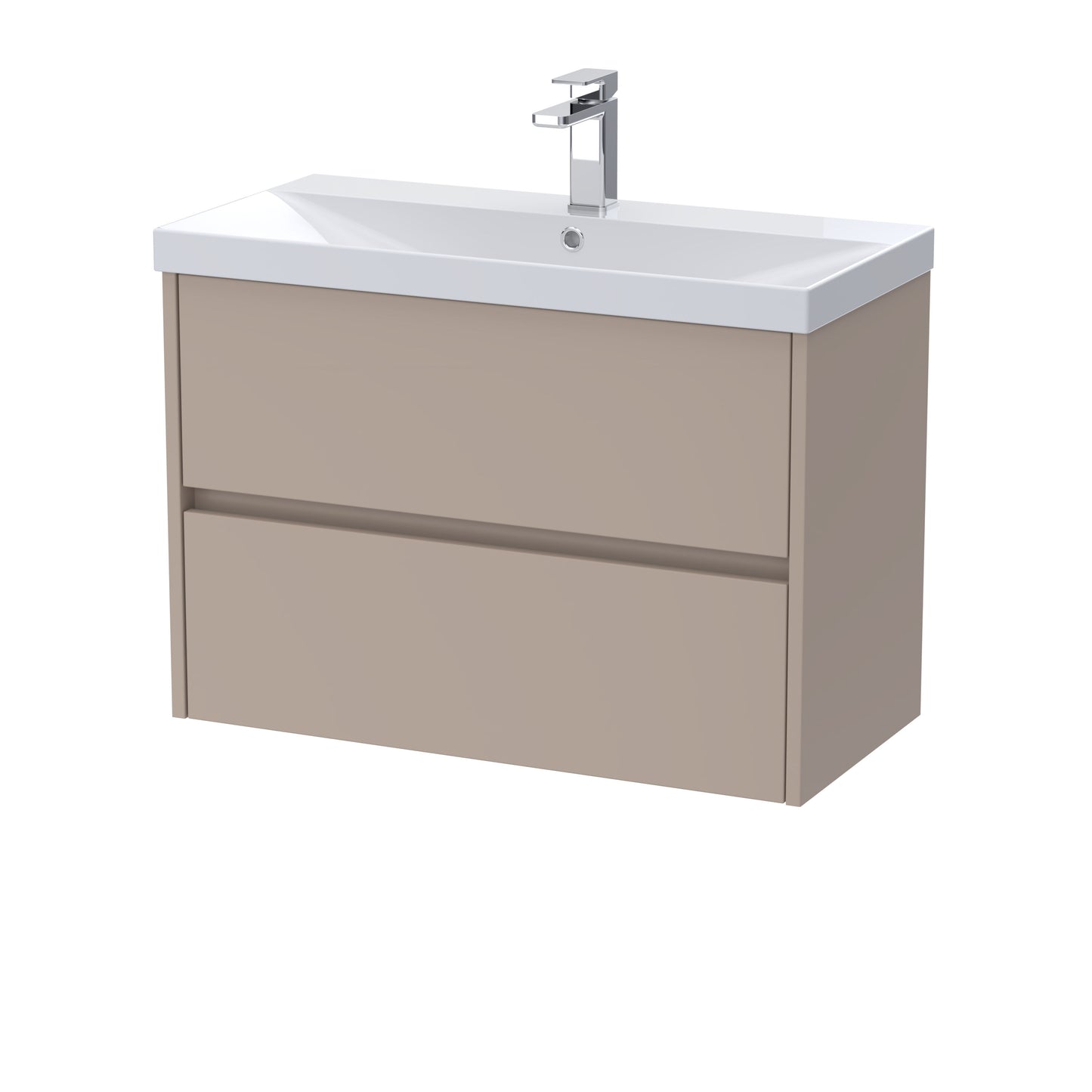 Nuie Havana 500/600/800mm 2 Drawer Wall Hung Basin Cabinet