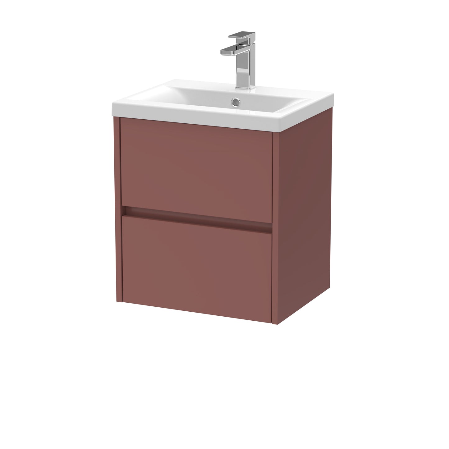 Nuie Havana 500/600/800mm 2 Drawer Wall Hung Basin Cabinet