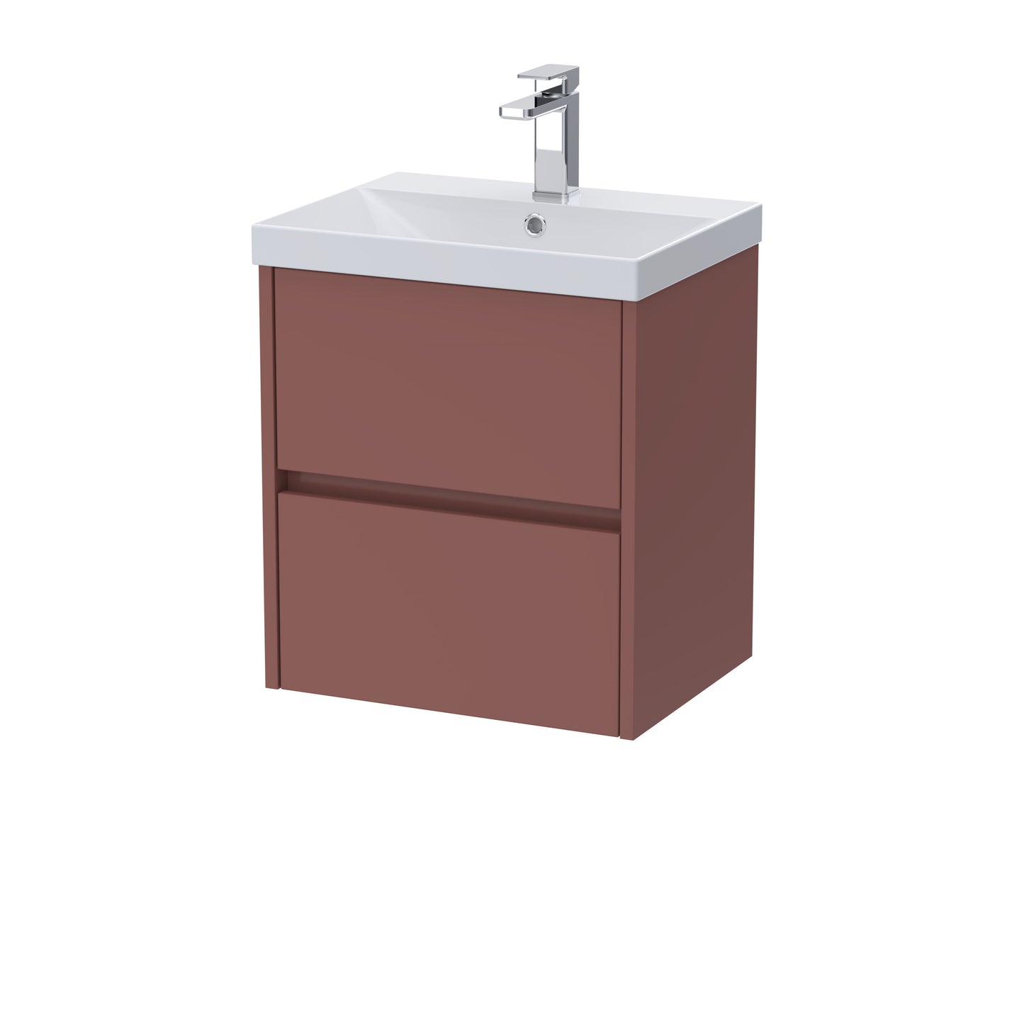 Nuie Havana 500/600/800mm 2 Drawer Wall Hung Basin Cabinet