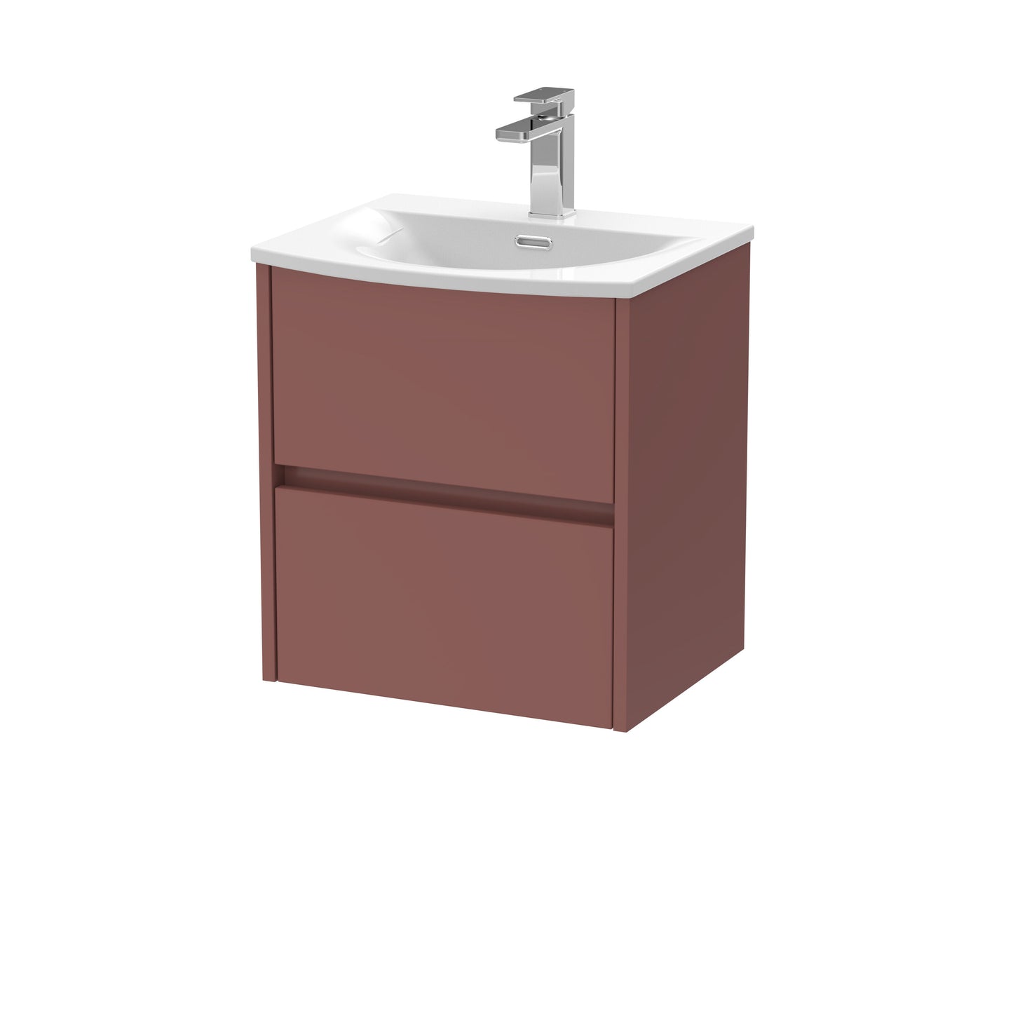 Nuie Havana 500/600/800mm 2 Drawer Wall Hung Basin Cabinet