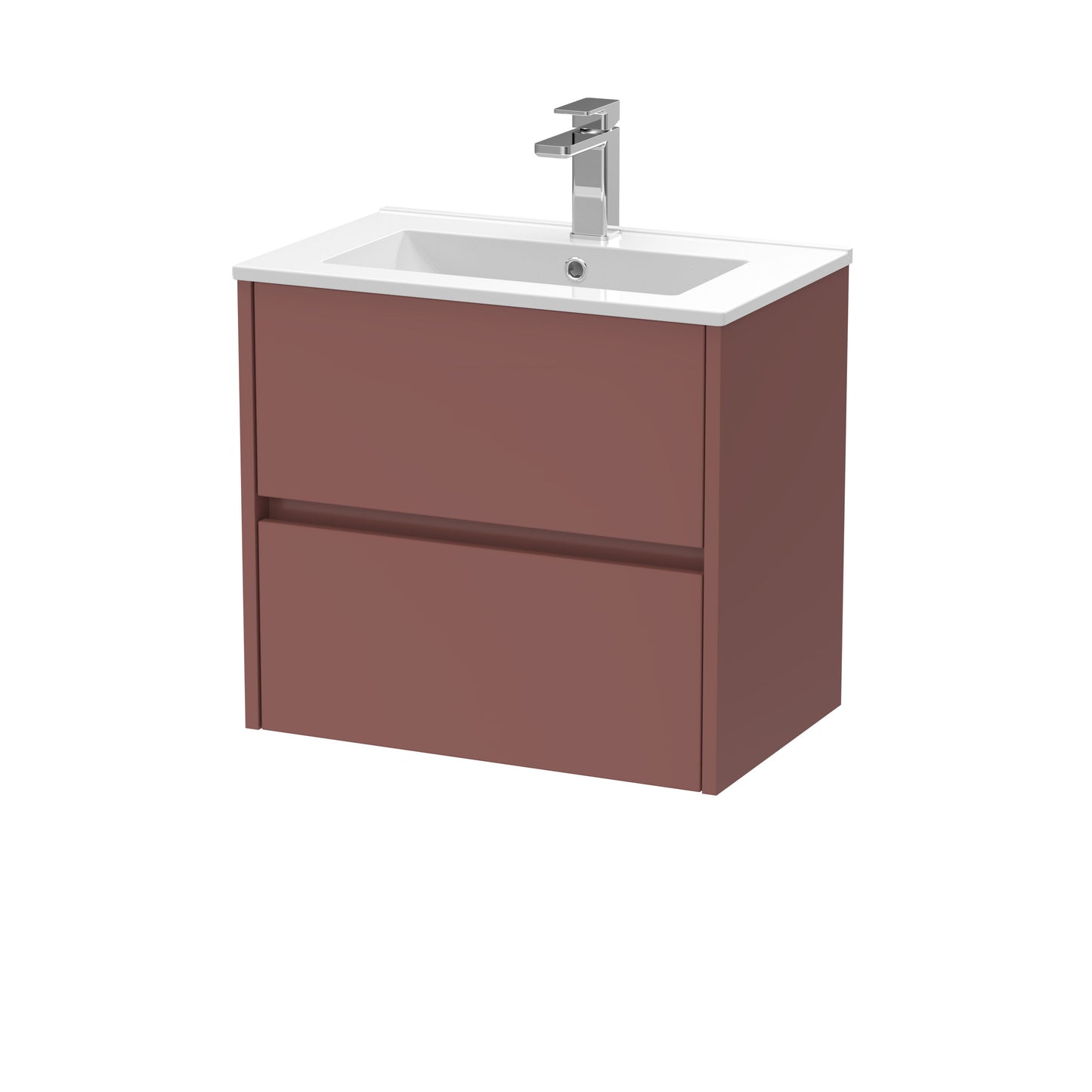 Nuie Havana 500/600/800mm 2 Drawer Wall Hung Basin Cabinet