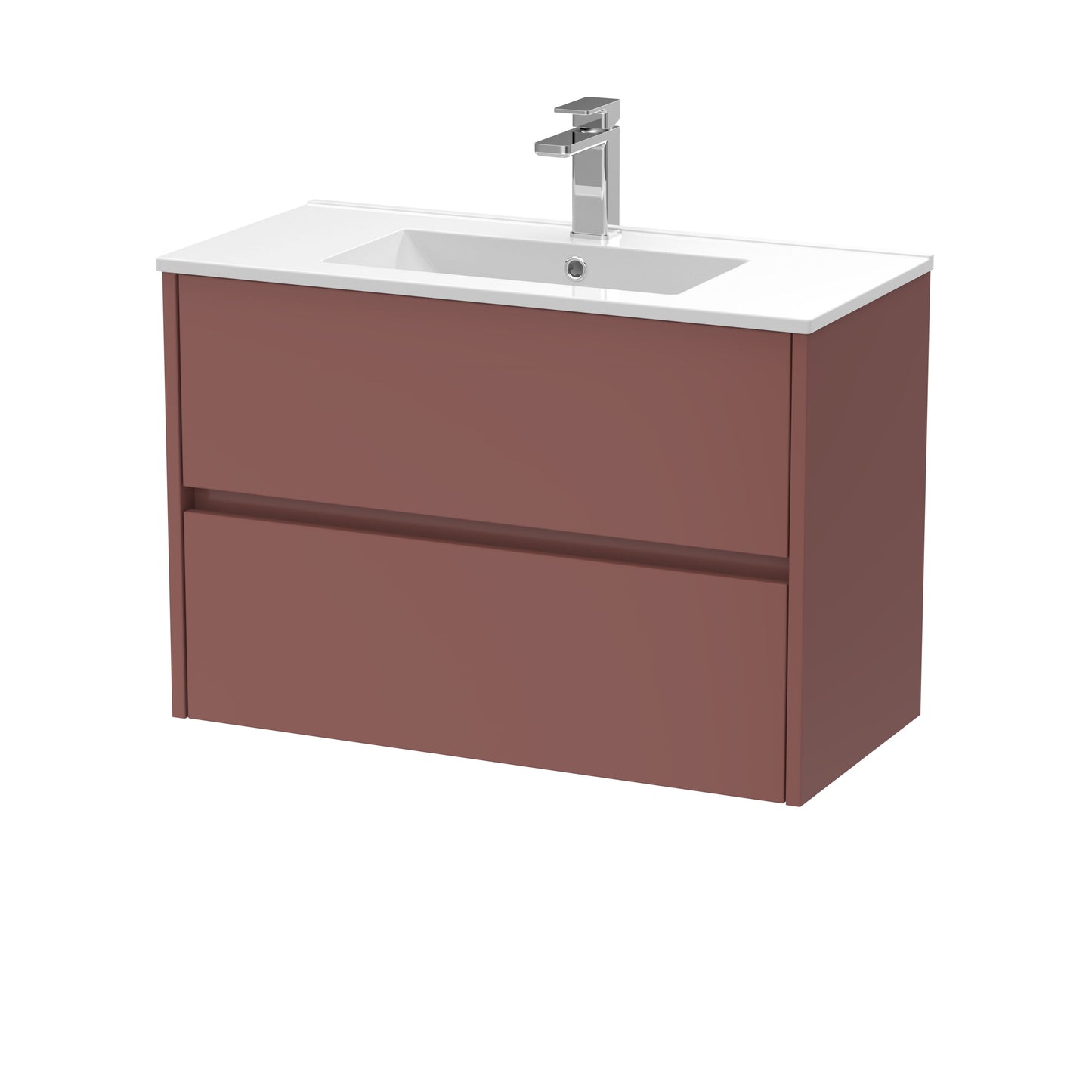 Nuie Havana 500/600/800mm 2 Drawer Wall Hung Basin Cabinet
