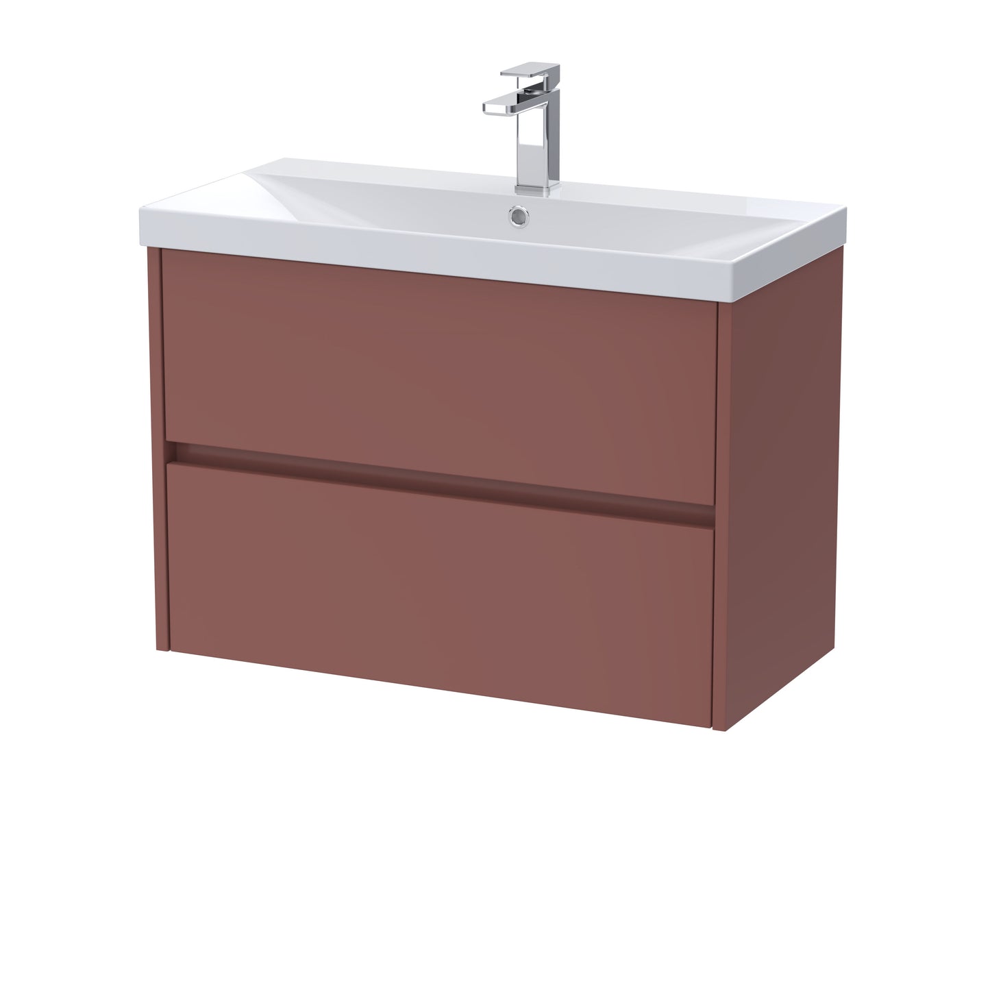 Nuie Havana 500/600/800mm 2 Drawer Wall Hung Basin Cabinet