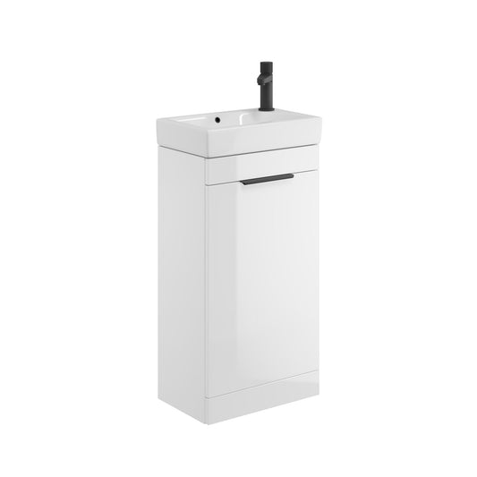 Scudo Esme 450 Cloakroom Floor Standing Cabinet & Basin