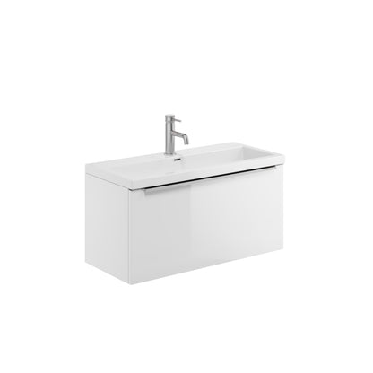 Scudo Muro Plus 500/600mm Wall Hung Cabinet & Basin