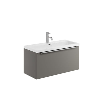 Scudo Muro Plus 500/600mm Wall Hung Cabinet & Basin