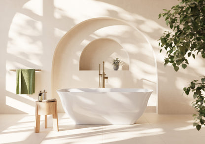 Scudo Form Freestanding Bath