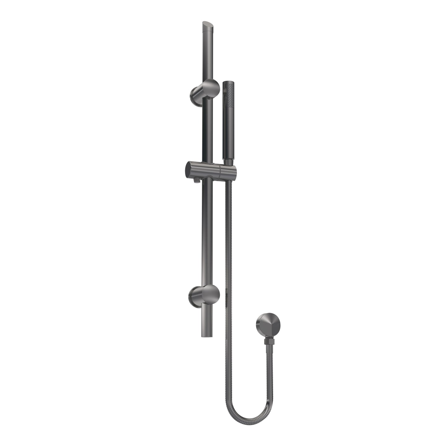 Nuie Arvan Pewter Round Showers