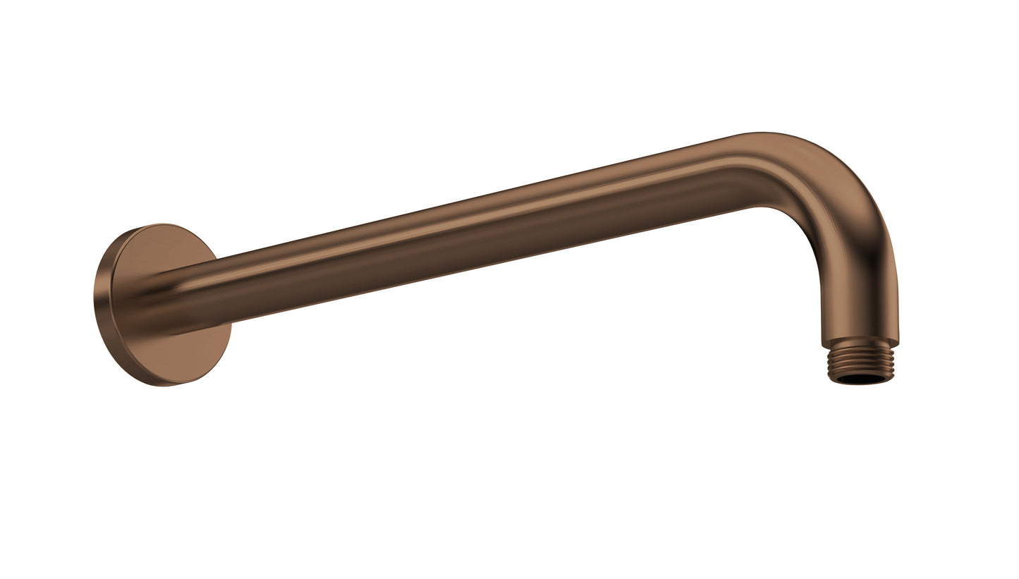Nuie Arvan Brushed Bronze Round Showers