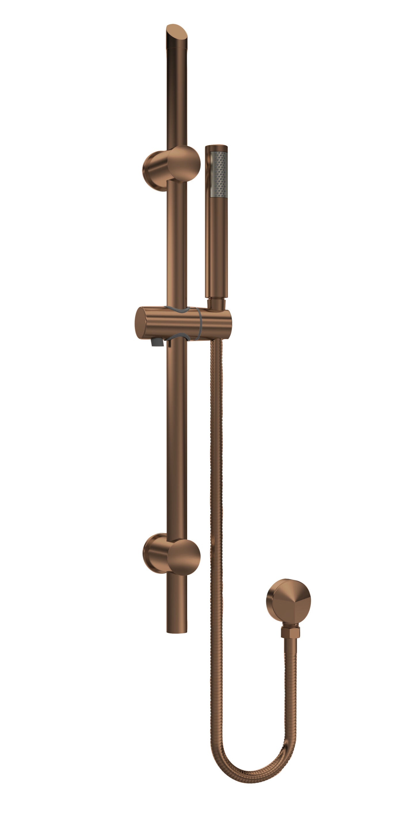 Nuie Arvan Brushed Bronze Round Showers