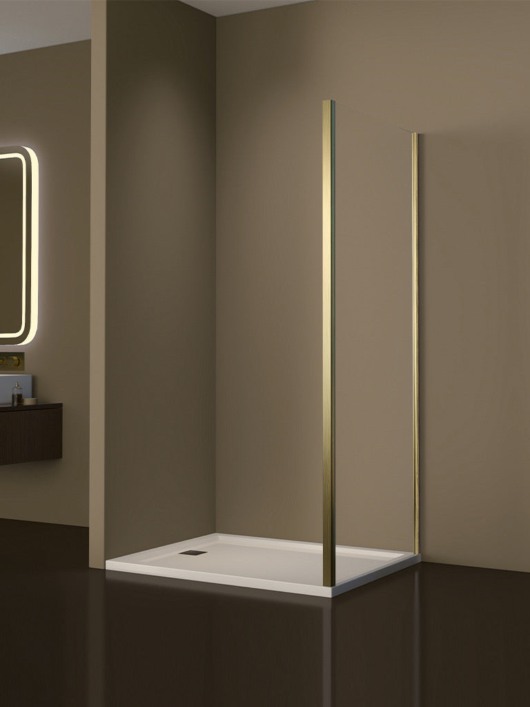 Giavani Intro 6mm Side Panels Brushed Brass
