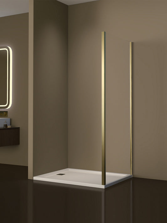 Giavani Intro 6mm Side Panels Brushed Brass