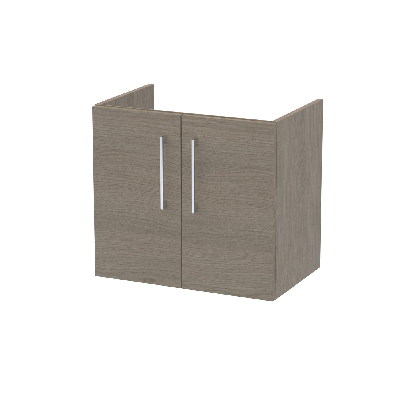 Nuie Arno 600mm Wall Hung 1 Drawer/2 Drawer/1 Door Cabinet Only