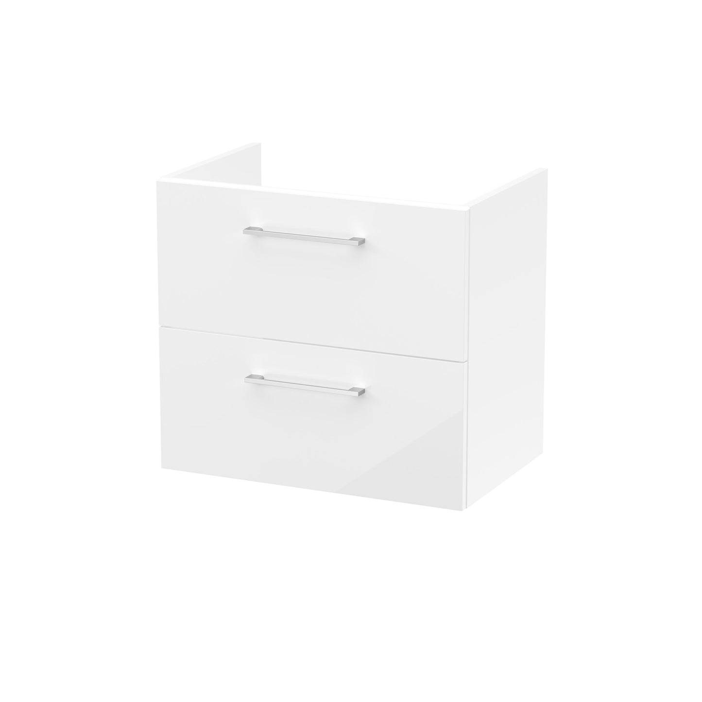 Nuie Arno 600mm Wall Hung 1 Drawer/2 Drawer/1 Door Cabinet Only