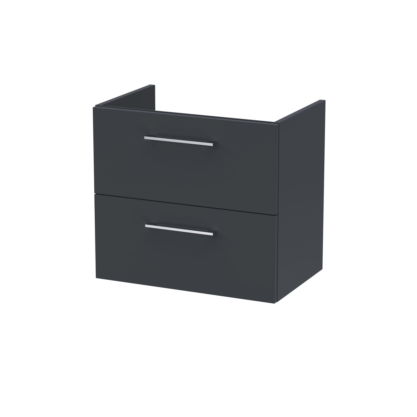 Nuie Arno 600mm Wall Hung 1 Drawer/2 Drawer/1 Door Cabinet Only