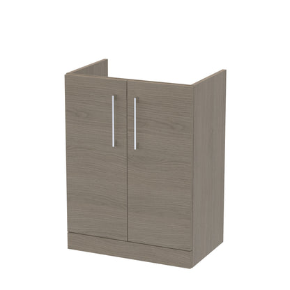 Nuie Arno 600mm Floor Standing 2 Drawer Cabinet Only