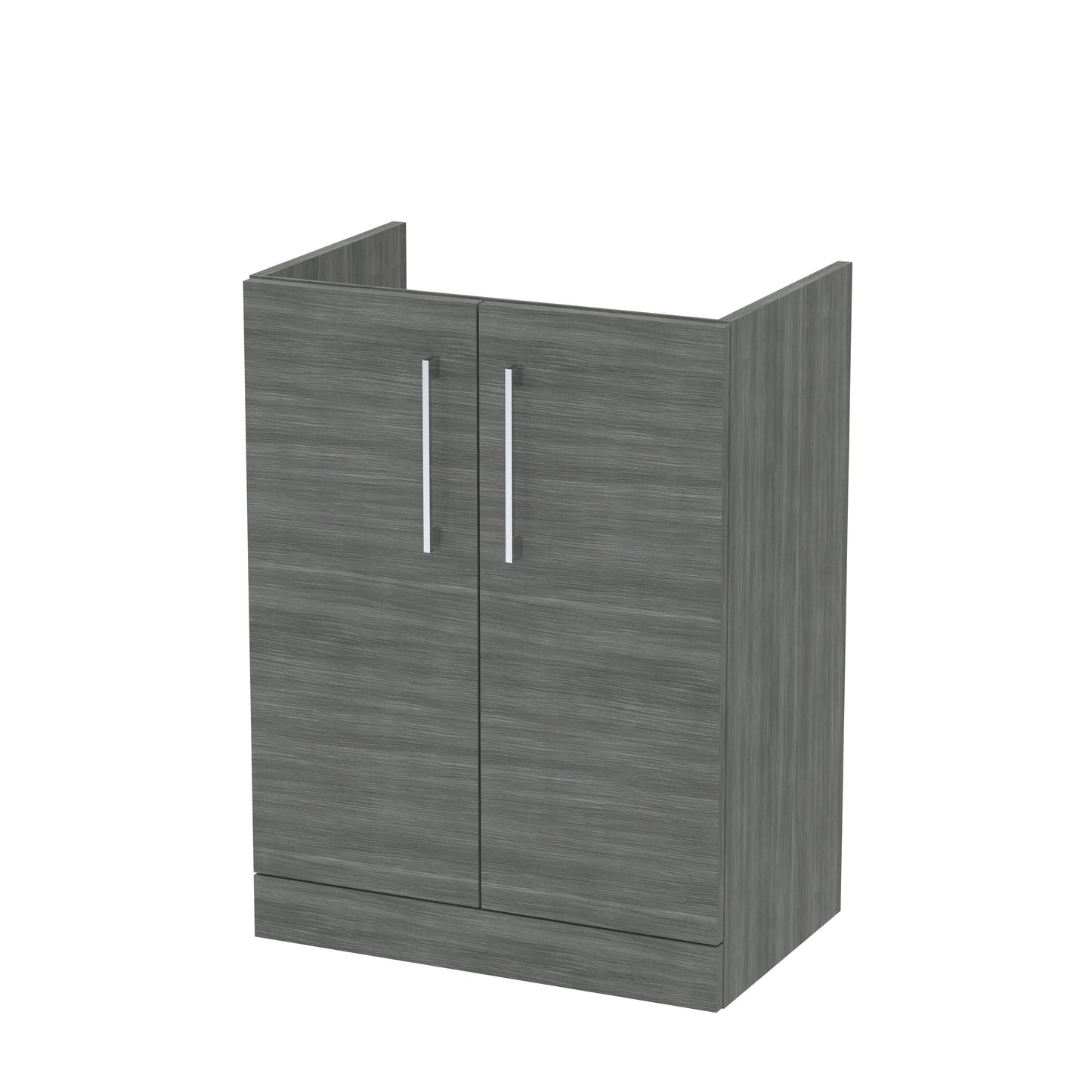 Nuie Arno 600mm Floor Standing 2 Drawer Cabinet Only