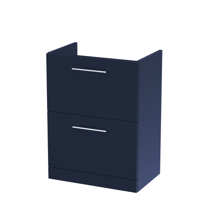Nuie Arno 600mm Floor Standing 2 Drawer Cabinet Only