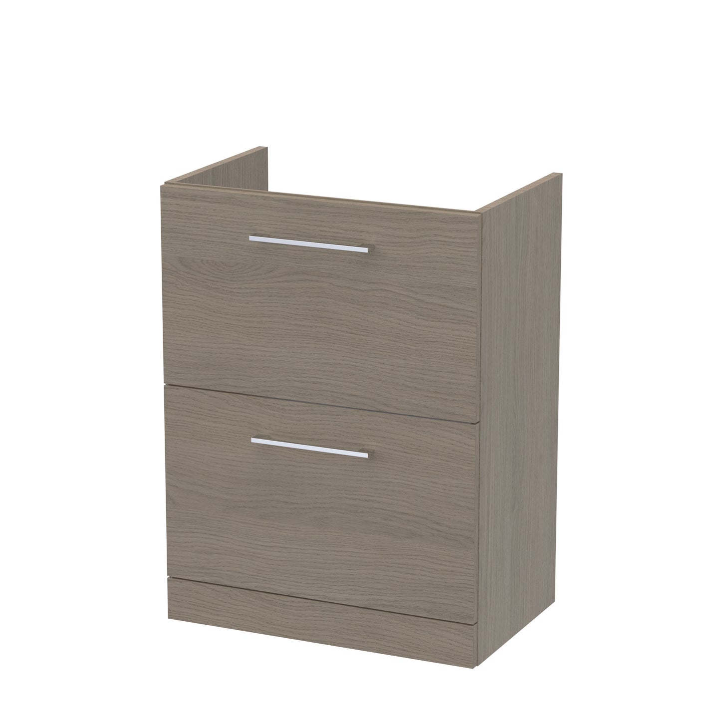 Nuie Arno 600mm Floor Standing 2 Drawer Cabinet Only