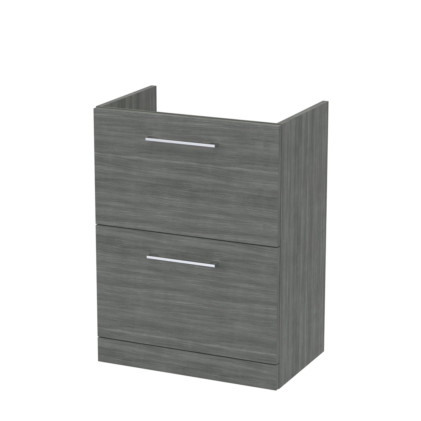 Nuie Arno 600mm Floor Standing 2 Drawer Cabinet Only