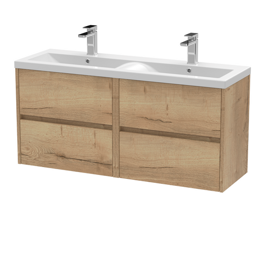 Havana 1200mm 4 Drawer Wall Hung Basin Cabinet