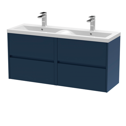 Havana 1200mm 4 Drawer Wall Hung Basin Cabinet