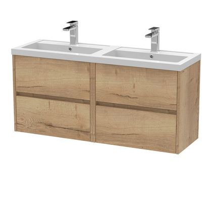 Havana 1200mm 4 Drawer Wall Hung Basin Cabinet