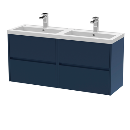 Havana 1200mm 4 Drawer Wall Hung Basin Cabinet