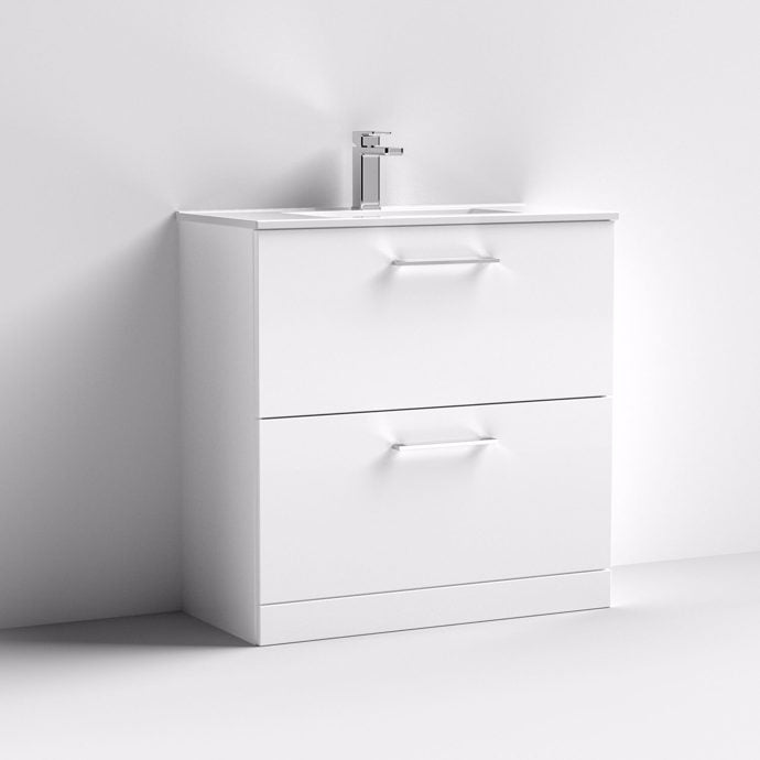 Arno 600/800mm 2 Drawer Floor Standing Basin Cabinet