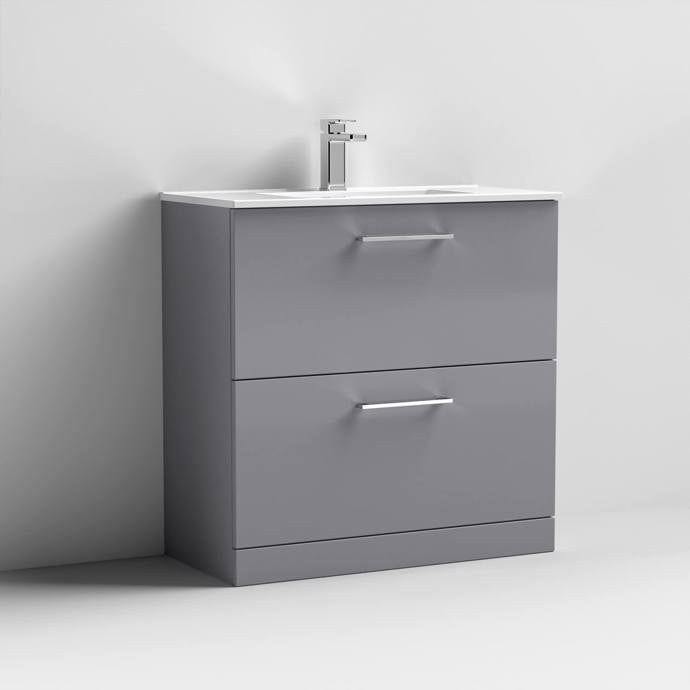 Arno 600/800mm 2 Drawer Floor Standing Basin Cabinet