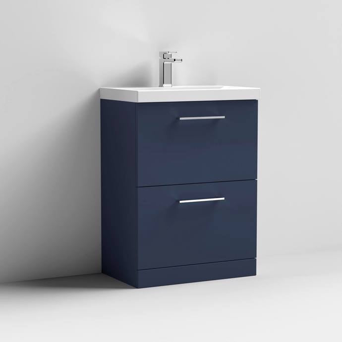 Arno 600/800mm 2 Drawer Floor Standing Basin Cabinet