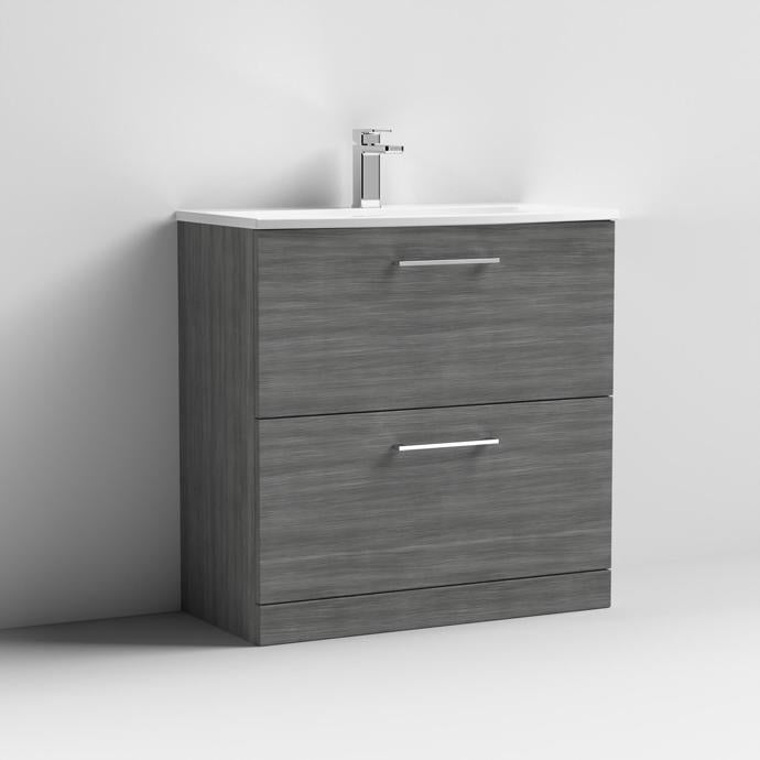 Arno 600/800mm 2 Drawer Floor Standing Basin Cabinet