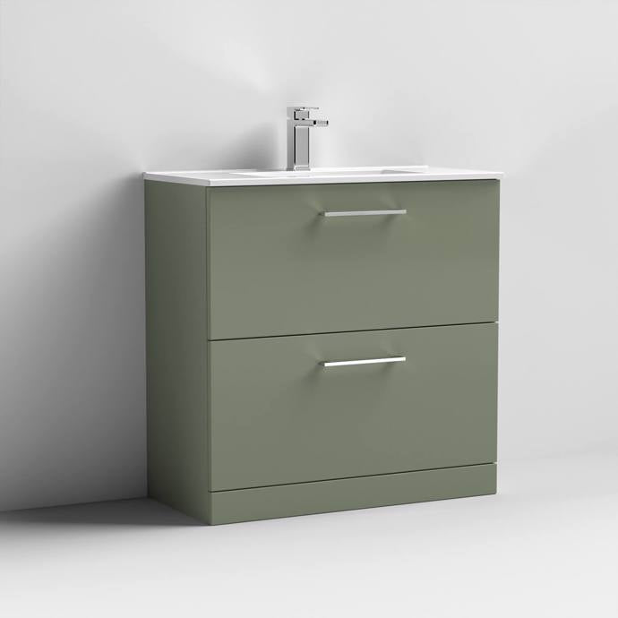 Arno 600/800mm 2 Drawer Floor Standing Basin Cabinet