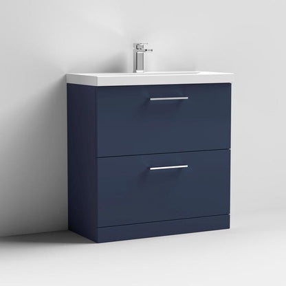 Arno 600/800mm 2 Drawer Floor Standing Basin Cabinet