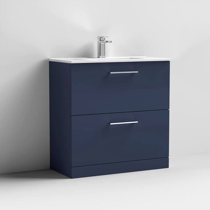 Arno 600/800mm 2 Drawer Floor Standing Basin Cabinet