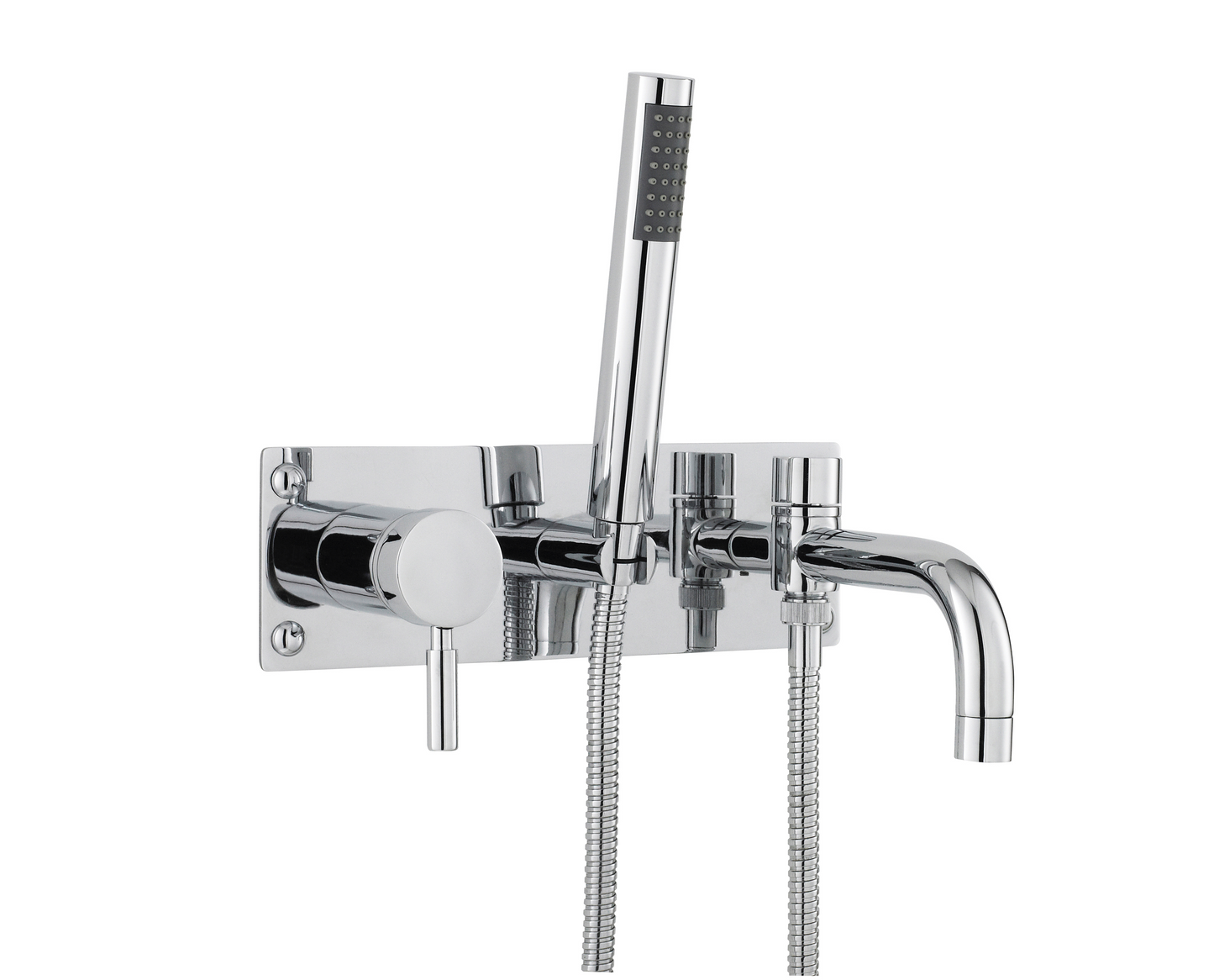 Tec Crosshead/Lever Chrome Basin/Bath Taps